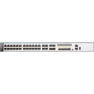 Huawei S5720-36C-EI-DC (28 Ethernet 10/100/1000 ports,4 of which are dual-purpose 10/100/1000 or SFP,4 10 Gig SFP+)