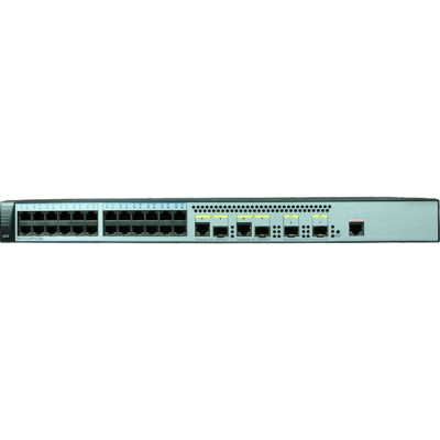 Huawei S5720-28TP-LI-AC(24 Ethernet 10/100/1000 ports,2 Gig SFP and 2 dual-purpose 10/100/1000 or SFP,AC 110/220V)