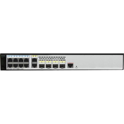Huawei S5720-12TP-PWR-LI-AC(8 Ethernet 10/100/1000 PoE+ ports,2 Gig SFP and 2 dual-purpose 10/100/1000 or SFP,124W PoE)