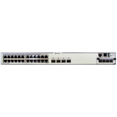 Huawei S5700-28C-SI(24 Ethernet 10/100/1000 PoE+ ports, 4 of which are dual-purpose 10/100/1000 or SFP)