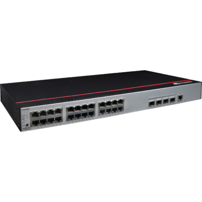 Huawei S5735-L24P4S-A1 (24*10/100/1000BASE-T ports, 4*GE SFP ports, PoE+, AC power)