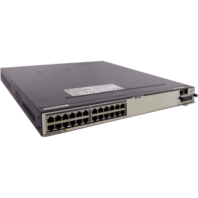 Huawei S5700-28C-PWR-EI(24 Ethernet 10/100/1000 PoE+ ports, with 2 interface slots)