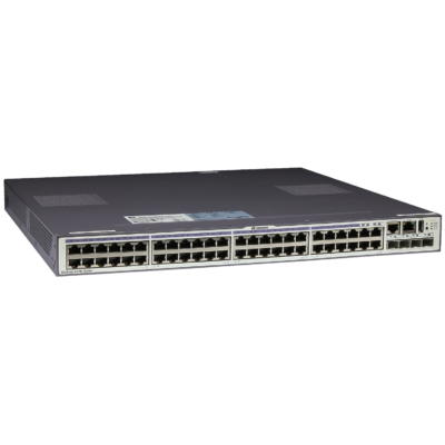 Huawei S5700-48TP-SI-AC(supports 48 10/100/1000BASE-T ports, 4 GE SFP combo ports, fixed AC power)