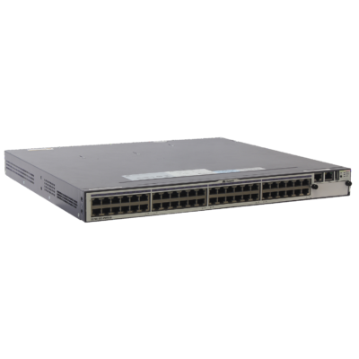 Huawei S5700-52C-PWR-SI(48 Ethernet 10/100/1000 PoE+ ports,with 1 interface slot,with 500W AC power supply)