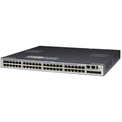 Huawei S5700-48TP-SI-AC(supports 48 10/100/1000BASE-T ports, 4 GE SFP combo ports, fixed AC power)