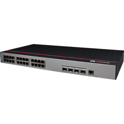 Huawei S5735-L24P4S-A1 (24*10/100/1000BASE-T ports, 4*GE SFP ports, PoE+, AC power)