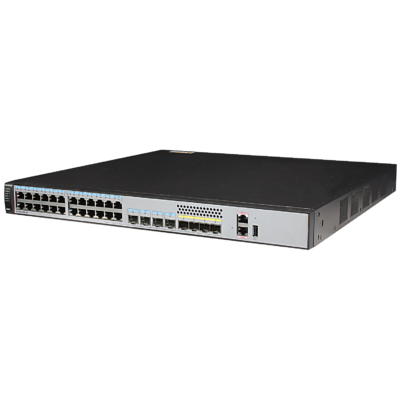 Huawei S5720-28X-SI-AC Bundle(24 Ethernet 10/100/1000 ports,4 of which are dual-purpose 10/100/1000 or SFP,4 10 Gig SFP+)