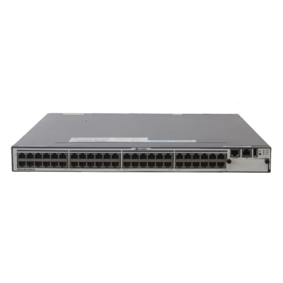 Huawei S5700-52C-PWR-SI(48 Ethernet 10/100/1000 PoE+ ports,with 1 interface slot,with 500W AC power supply)