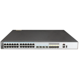 Huawei S5720-28P-SI-AC(24 Ethernet 10/100/1000 ports,4 of which are dual-purpose 10/100/1000 or SFP,4 Gig SFP)