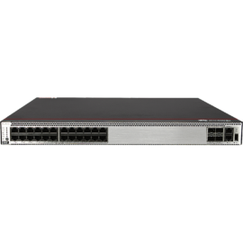 Huawei S5731-H24P4XC (24*10/100/1000BASE-T ports, 4*10GE SFP+ ports, 1*expansion slot, PoE+, without power module)