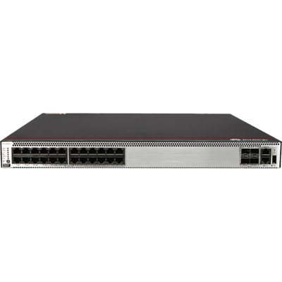 Huawei S5731-H24P4XC (24*10/100/1000BASE-T ports, 4*10GE SFP+ ports, 1*expansion slot, PoE+, without power module)