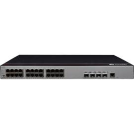 Huawei S5735-L24P4S-A1 (24*10/100/1000BASE-T ports, 4*GE SFP ports, PoE+, AC power)