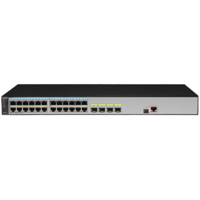 Huawei S5700-28X-LI-AC(24 Ethernet 10/100/1000 ports.4 10 Gig SFP+.AC 110/220V)