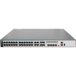 Huawei S5720-36C-EI-DC (28 Ethernet 10/100/1000 ports,4 of which are dual-purpose 10/100/1000 or SFP,4 10 Gig SFP+)