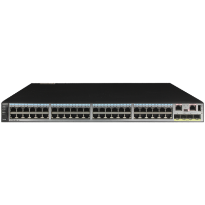 Huawei S5720-56C-HI-AC(48 Ethernet 10/100/1000 ports,4 10 Gig SFP+,with 2 interface slots,with 600W AC power supply)