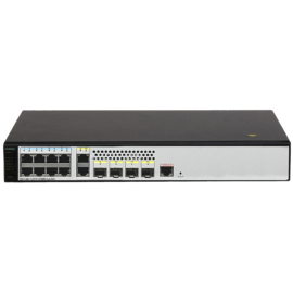 Huawei S5720-12TP-PWR-LI-AC(8 Ethernet 10/100/1000 PoE+ ports,2 Gig SFP and 2 dual-purpose 10/100/1000 or SFP,124W PoE)