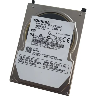 MK4050GAC - Toshiba HDD2G13 40GB 4200RPM IDE Ultra ATA/100 (ATA-6) 8MB Cache 2.5-Inch Hard Drive