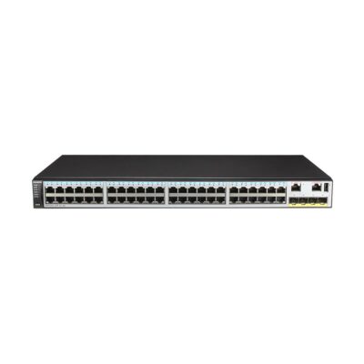 Huawei S5720-52P-SI-AC(supports 48 10/100/1000BASE-T ports, 4 GE SFP ports, fixed AC power, supports RPS)