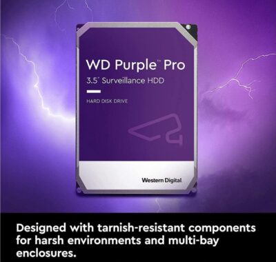 WD Purple WD180PURZ 18TB 7200 RPM 512MB Cache SATA 6.0Gb/s 3.5" Hard Drive