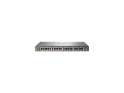 HPE JL357A#ABA Aruba IOT Ready 2540 48-Port PoE+ Gigabit Ethernet 4 SFP+ Switch