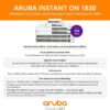 Aruba Instant On 1830 8-Port Gb Smart Switch | Fanless | US Cord (JL810A#ABA)