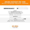 Aruba Instant On 1930 48-Port Gb Ethernet 48xGE PoE (370W), 4X 1G/10G SFP+, L2+ Smart Switch US Cord (JL686B#ABA)