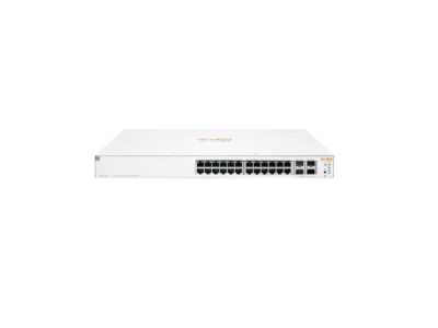 Aruba Instant On 1930 24-Port Gb Ethernet 24xGE PoE (370W), 4X 1G/10G SFP+, L2+ Smart Switch US Cord (JL684B#ABA)