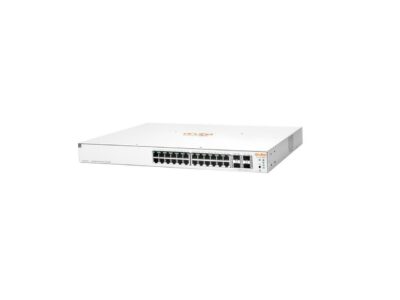 Aruba Instant On 1930 24-Port Gb Ethernet 24xGE PoE (370W), 4X 1G/10G SFP+, L2+ Smart Switch US Cord (JL684B#ABA)