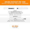 Aruba Instant On 1930 24-Port Gb Ethernet 24x 1G PoE (195W), 4X 1G/10G SFP+, L2+ Smart Switch US Cord (JL683A#ABA)