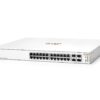 Aruba Instant On 1930 24-Port Gb Ethernet 24xGE PoE (370W), 4X 1G/10G SFP+, L2+ Smart Switch US Cord (JL684A#ABA)