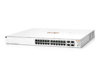 Aruba Instant On 1930 24-Port Gb Ethernet 24xGE PoE (370W), 4X 1G/10G SFP+, L2+ Smart Switch US Cord (JL684A#ABA)