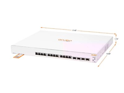 HPE Aruba Instant On 1960 JL805A#ABG Managed 12XGT 4SFP+ Switch