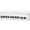 Aruba Instant On 1930 8-Port Gb Ethernet 8 x GE, 2X 1G SFP, L2+ Smart Switch US Cord (JL680A#ABA)