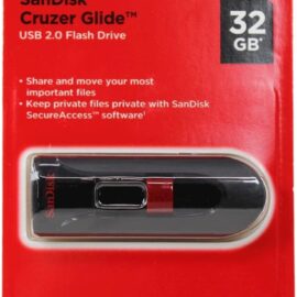 SanDisk Cruzer Glide USB 32GB Flash Drive 2.0 (SDCZ60-032G-A46)
