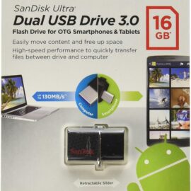 Sandisk Utlra Dual USB Drv 16 GB (SDDD2-016G-A46)