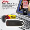 SanDisk Cruzer Ultra 32GB USB 3.0 Flash Drive SDCZ48-032G-U46 up to 100MB/s