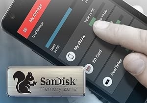 The SanDisk Memory Zone app