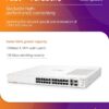 Aruba Instant On 1960 24-Port Gb Smart-Managed Layer 2+ Ethernet Switch with PoE (370W) | 24x 1G | 2X 10GBase-T + 2X SFP+ Uplink Ports | Stackable | US Cord (JL807A#ABA)