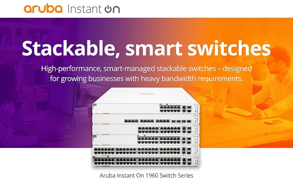 Stackable, smart switches