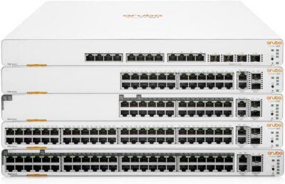 Aruba Instant On 1960 48-Port Gb Smart-Managed Layer 2+ Ethernet Switch with PoE (600W) | 48x 1G | 2X 10GBase-T + 2X SFP+ Uplink Ports | Stackable | US Cord (JL809A#ABA)
