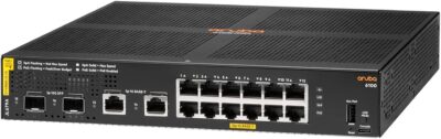 Aruba 6100 12G Class4 PoE 2G/2SFP+ 139W Switch - JL679AABB EU Localization/Cord