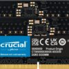 Crucial 8GB DDR5 4800 (PC4 38400) Laptop Memory Model CT8G48C40S5