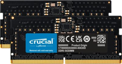 Crucial 8GB DDR5 4800 (PC4 38400) Laptop Memory Model CT8G48C40S5