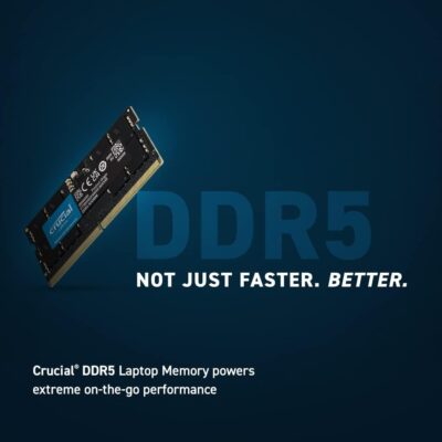 Crucial 8GB DDR5 4800 (PC4 38400) Laptop Memory Model CT8G48C40S5