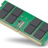 Kingston ValueRAM 16GB 3200MT/s DDR4 Non-ECC CL22 SODIMM 1Rx8 1.2V KVR32S22S8/16 Laptop Memory