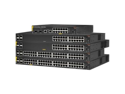 Aruba 6100 Ethernet Switch - 12 Ports - Manageable - 2 Layer Supported - Modular - 139 W PoE Budget - Optical Fiber, Twisted Pair - PoE Ports - 1U High - Wall Mountable, Rack-mountable, Surface Mount