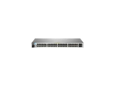 HPE J9772A Aruba 2530-48G-PoE+ 4SFP 370W 48 ports Managed Rack-Mountable Switch