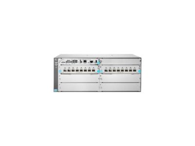 HPE Aruba 5406R 16-port SFP+ (No PSU) v3 zl2 - switch - 16 ports - managed - rack-mountable JL095A