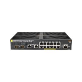 HPE Aruba 2930F 12G PoE+ 2G/2SFP+ - switch - 12 ports - managed - rack-mountable (JL693A)