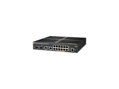 HPE Aruba 2930F 12G PoE+ 2G/2SFP+ - switch - 12 ports - managed - rack-mountable (JL693A)